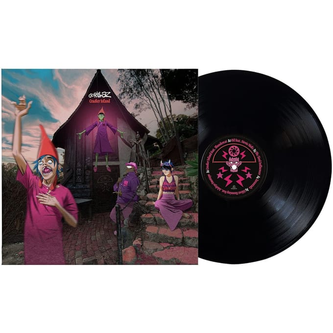 Gorillaz LP - Cracker island - voor Geen - standaard