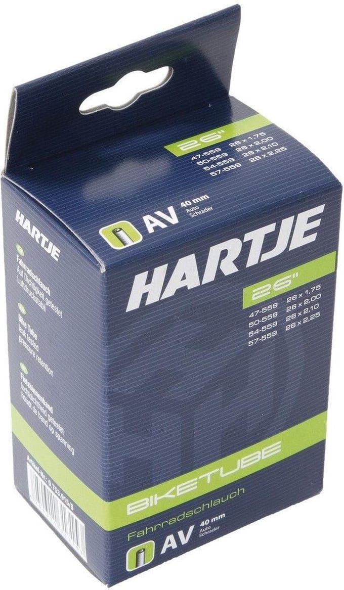 MTB Hartje 26 Av 40Mm Autoventiel (Av), 40 Mm