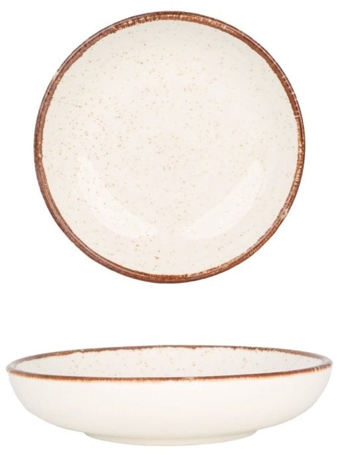 Rinart Serveerschaal - Brunilda - Porselein - 10 cm - set van 2