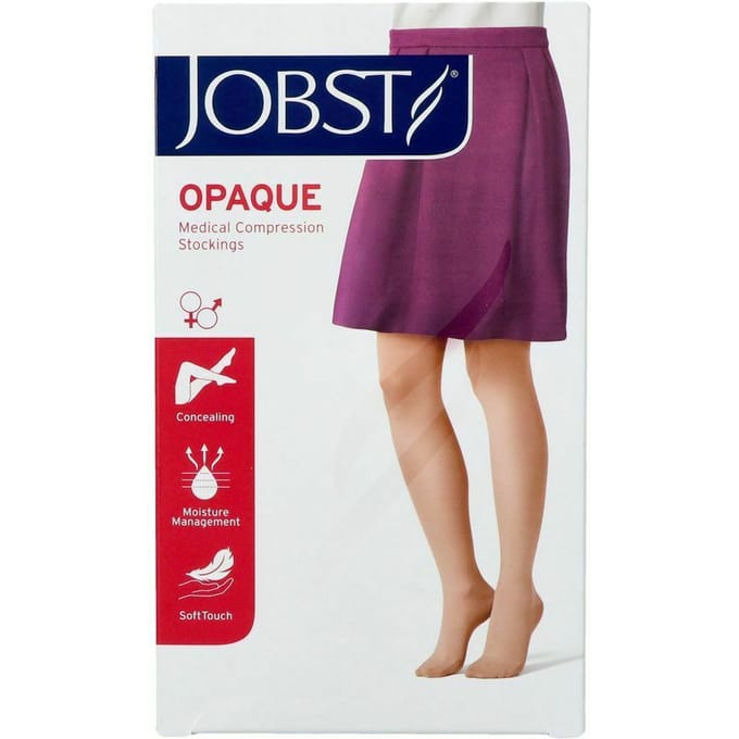 Jobst Opaque 2 Ad Pet Open Sft Nat Ii Pair