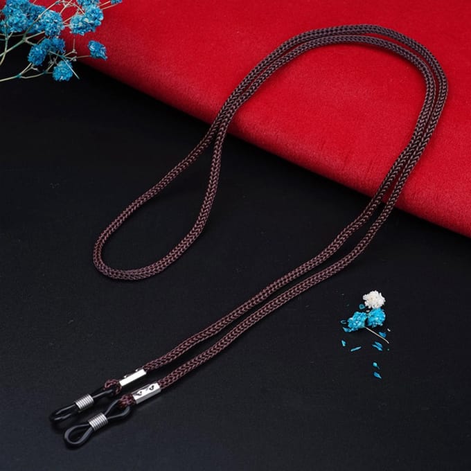 Brillenkoord - Brillenketting - 1 Stuks - Bruin