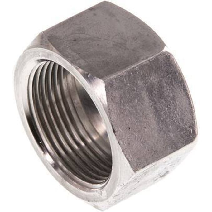 M26x1.5 x 18L RVS Wartelmoer voor Snijring