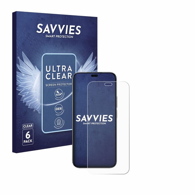 Savvies - Screenprotector voor Honor 200 Lite - Folie Beschermfolie transparant 6 Stuks