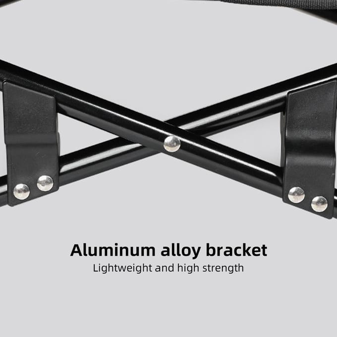Lit surélevé pour chien Pliable Portable Support en alliage d'aluminium Coussin doux Cages pour chien café