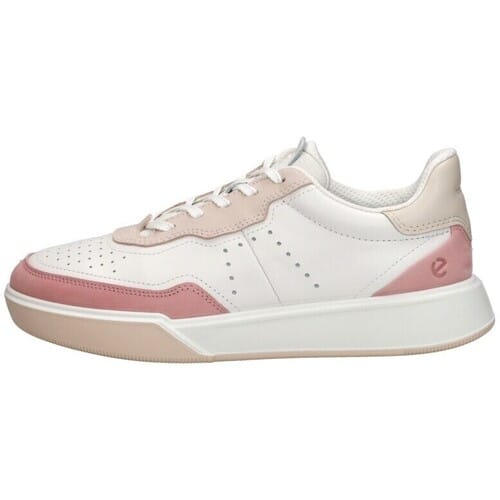 Ecco Street Court Sneakers roze Leer - Dames