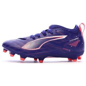 PUMA ULTRA 5 MATCH FG/AG Jr Unisex Sportschoenen - Lapis Lazuli-PUMA White-Sunset Glow - Maat 36
