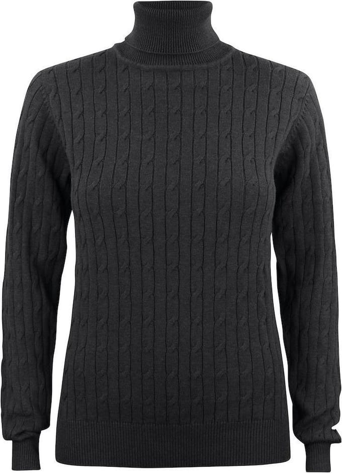 Cutter & Buck Blakely Rollerneck Dames 355423 - Zwart - M