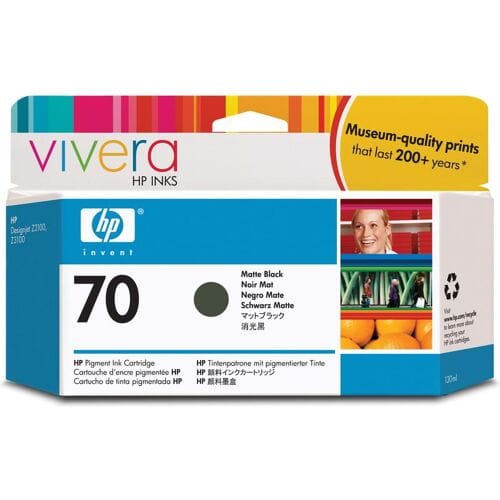 HP Inktcartridge 70 (C9448A) Mat-zwart