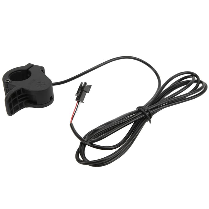 Elektrische Fiets Duimgas Fiets 300X Snelheidsregelaar Gaspedaal Conversie Onderdeel met Gemeenschappelijke Connector black