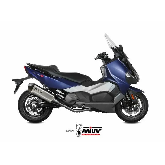 Pièces détachées uitlaat compleet systeem Mivv Speed Edge SYM Maxsym 500 TL