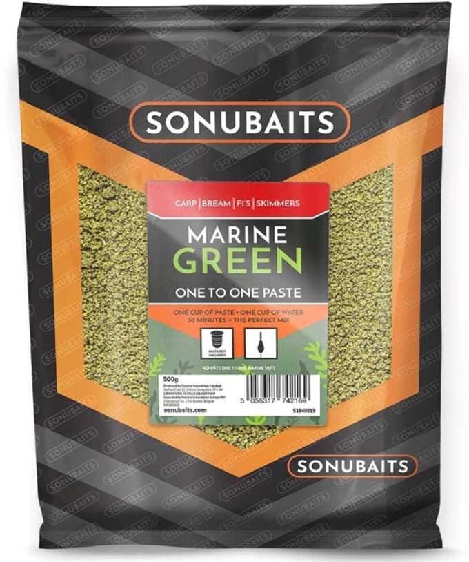 Sonubaits One To One Paste | 500g Marine Green