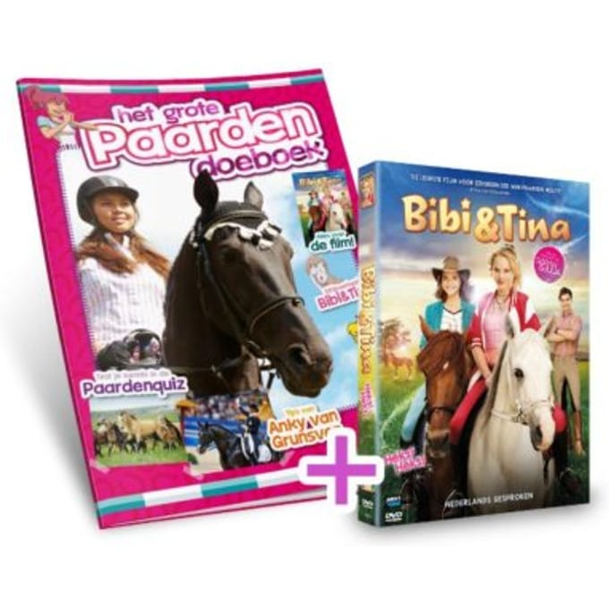 Paardendoeboek + Dvd Bibi En Tina Bioscoopfilm