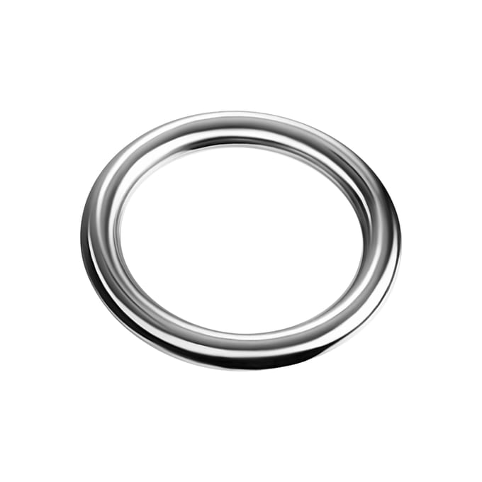 Rimba - Gegoten RVS Cockring - Dikte 8 mm 35 mm