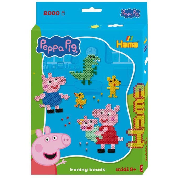 Hama Peppa Pig starterset 2000 beads Strijkkralen & -parels