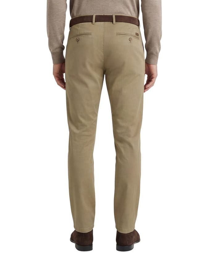 Meyer NewYork pantalon katoen bruin normale fit