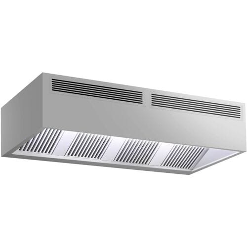 GGM Gastro Induktions-Kastenhaube - 2500mm - ohne Motor - mit Filter