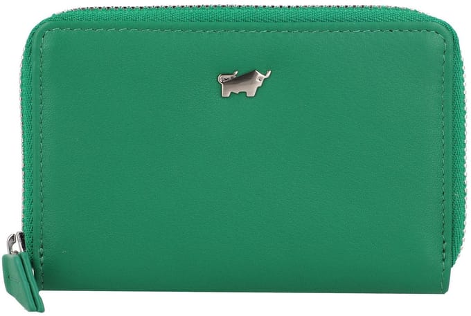 Braun Büffel Sleutelgeval Joy Mini Wallet Lemongrass Lichtgroen