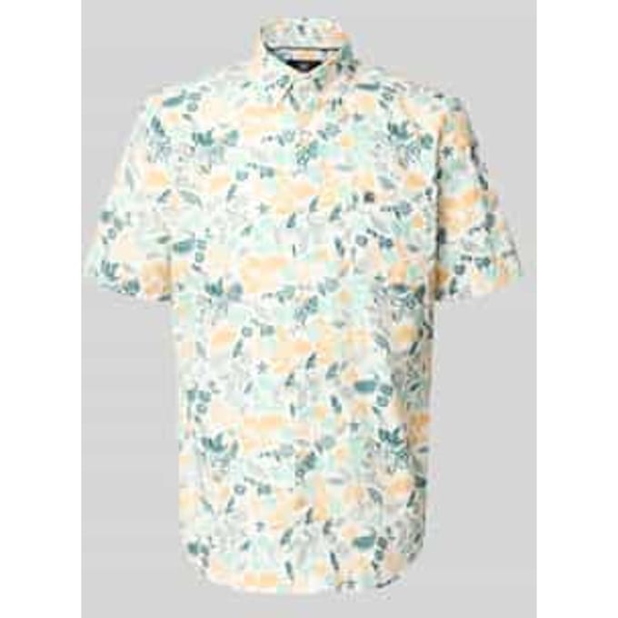 modern fit vrijetijdsoverhemd met button-downkraag