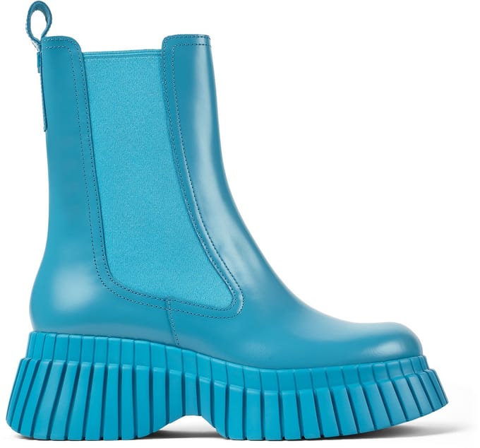 Camper Bcn Enkellaarsjes - Damen - Medium Groen - 38