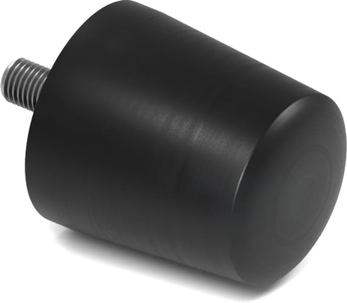 Rubbermagazijn - Conische demper - Type K/D - 50x55mm - M10 - Set 5 stuks