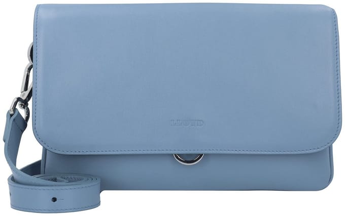 Lloyd Schoudertas Leer 25 cm - Dames - hellblau