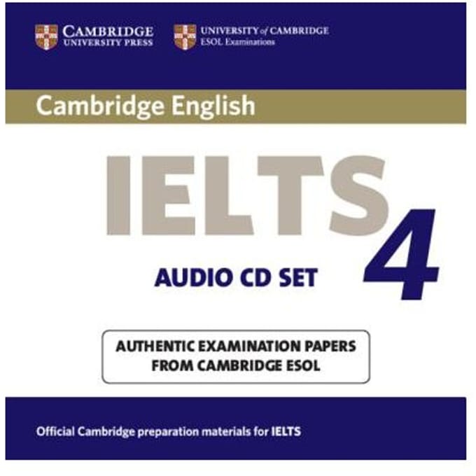 Cambridge Ielts 4 Audio Cd Set (2 Cds) - Cambridge ESOL
