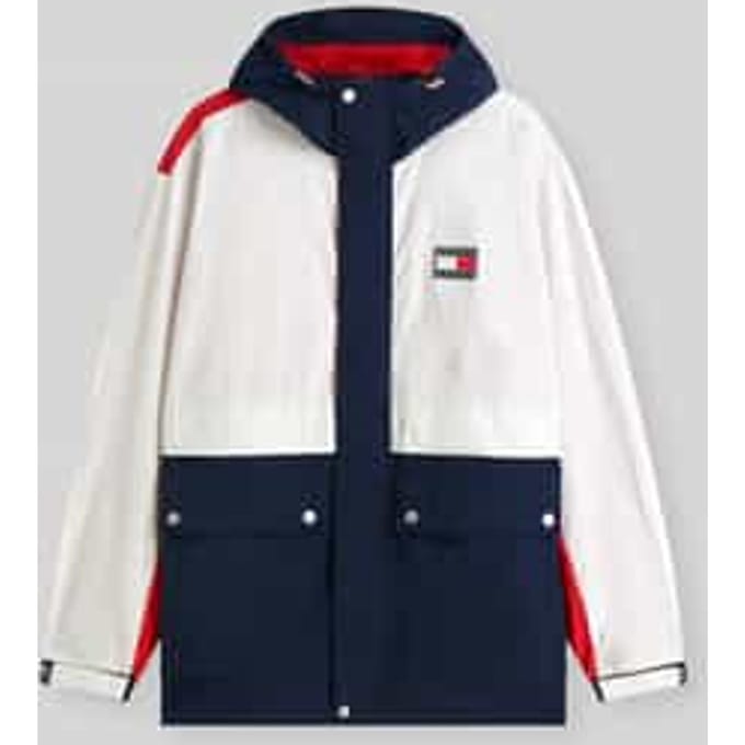 regular fit jack van nylon met logopatch