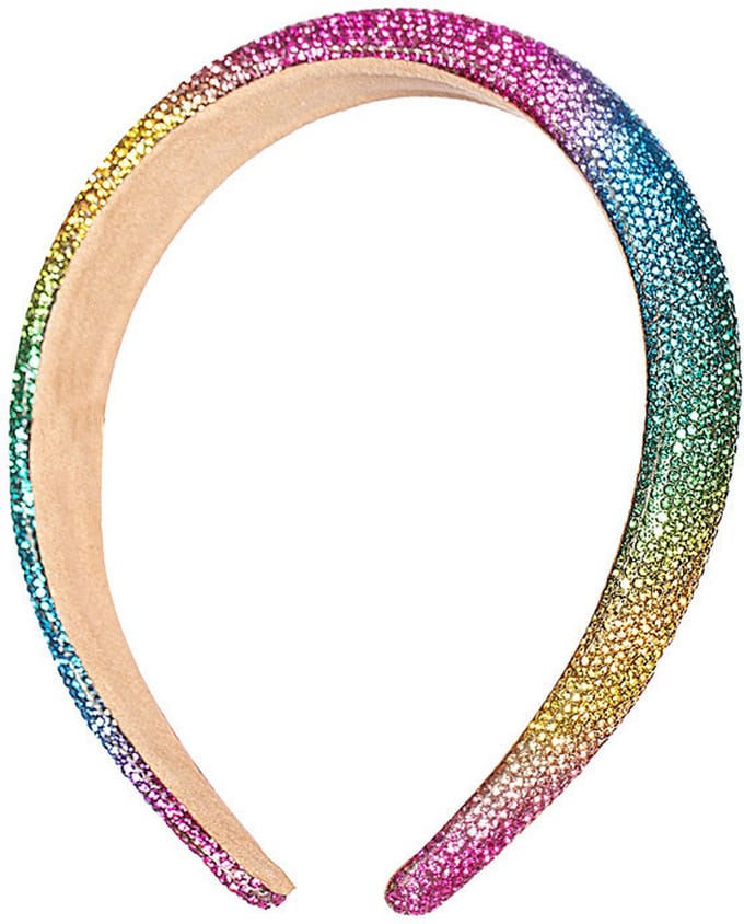 Haarband Regenboog Strass