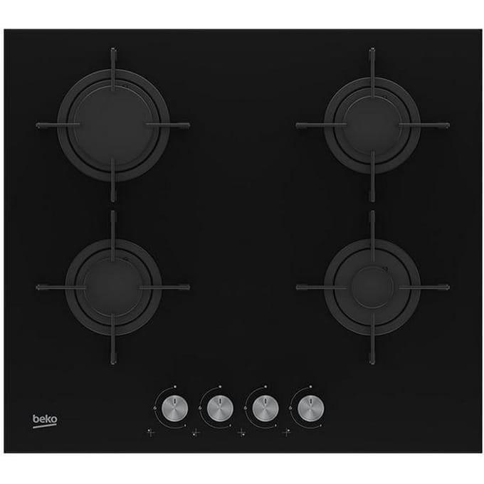 Plaque de cuisson au gaz HILG64220S noir