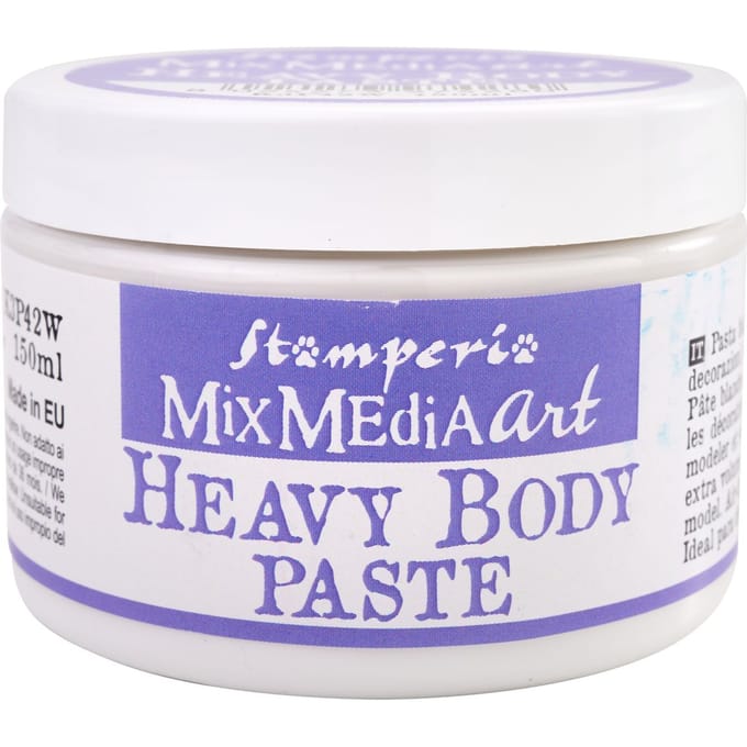 Stamperia "Heavy Body Paste", Wit