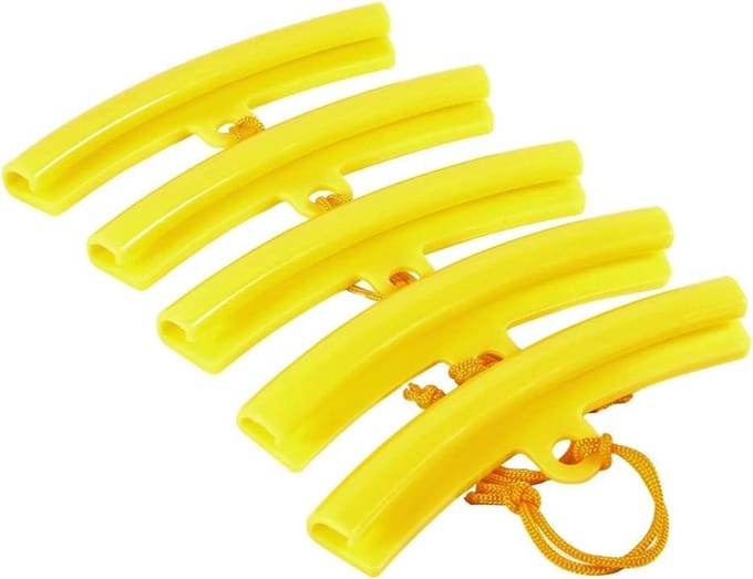 Set van 5 Velgenbeschermers voor Bandenwisselaars - 15 cm (Geel)