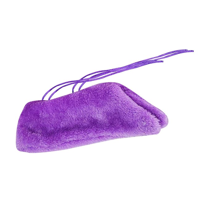 Hoek Fleece Vogeldeken Comfortabel Warm Vogel Schuilplaats Bed Papegaai Deken voor Herfst Winter Klein paars