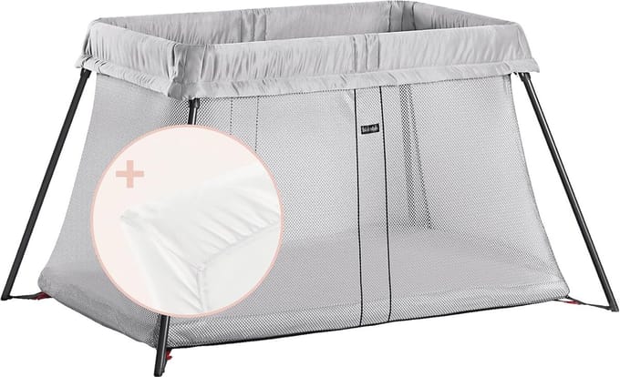 Reisbedje Light met Matrasovertrek voor Baby's - Ideaal voor Op Reis