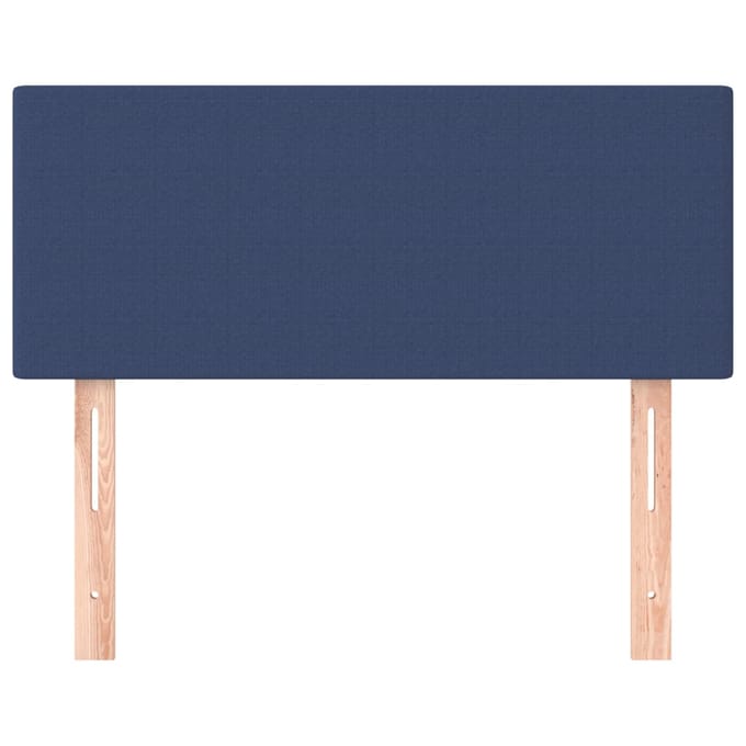 vidaXL - Hoofdbord - 80x5x78/88 - cm - stof - blauw
