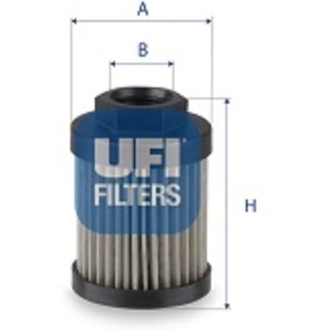 Filter, hydrauliek UFI 82.135.00