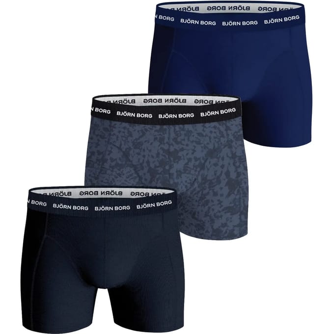 Katoenen boxershorts Björn Borg Stretch (x3)