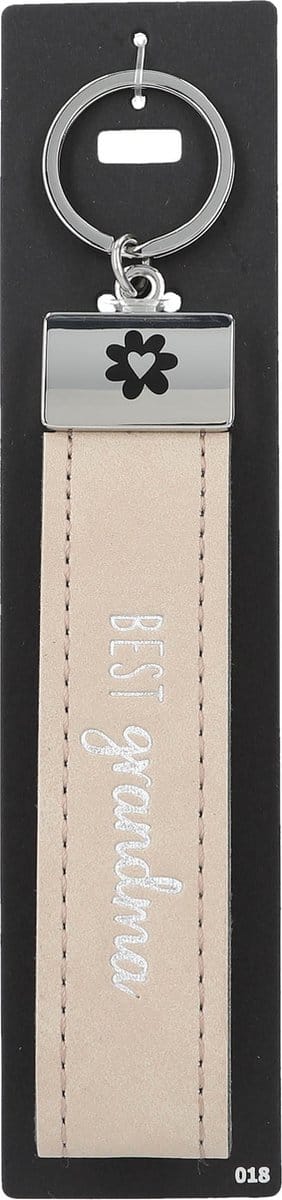 Depesche - Sleutelhanger "Do not forget me!" - motief 018 met de tekst "Best Grandma"