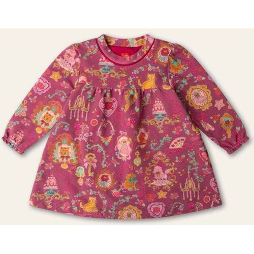 Oilily Damour Jurk- maat80/18m Rood Violet