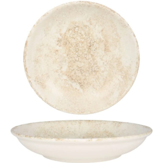 Bonna Serveerschaal - Nacrous - Porselein - 20 cm (500cc) - set van 2