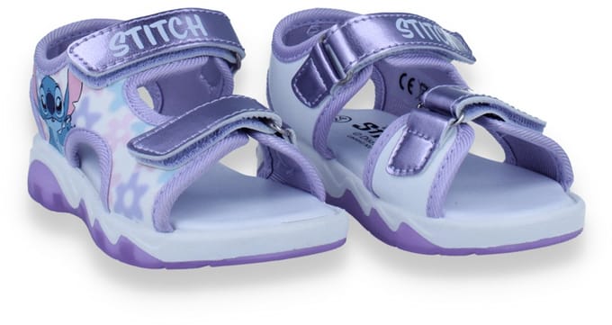 Lilo& Stitch Meisjes Sandaal Met Lichtjes | Lila | Maat: 24