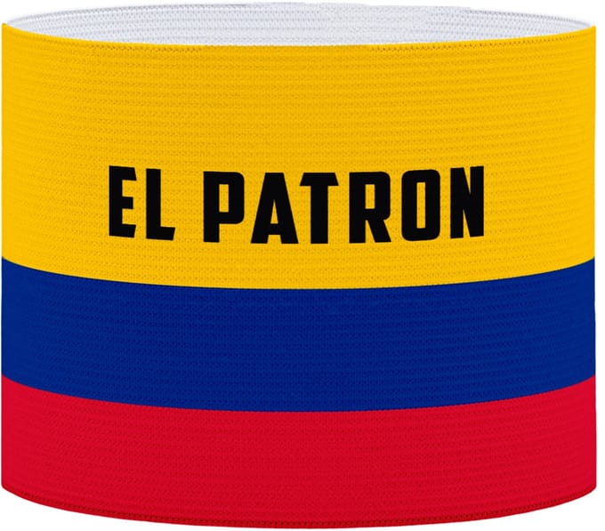Aanvoerdersband "El Patron" - Maat S