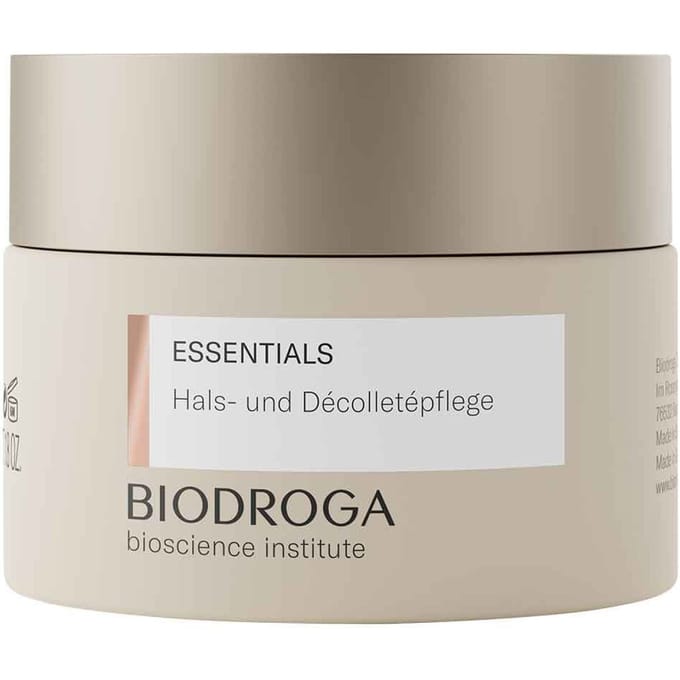 Biodroga Essentials Hals & Décolleté Crème - 50ml - Verstevigend