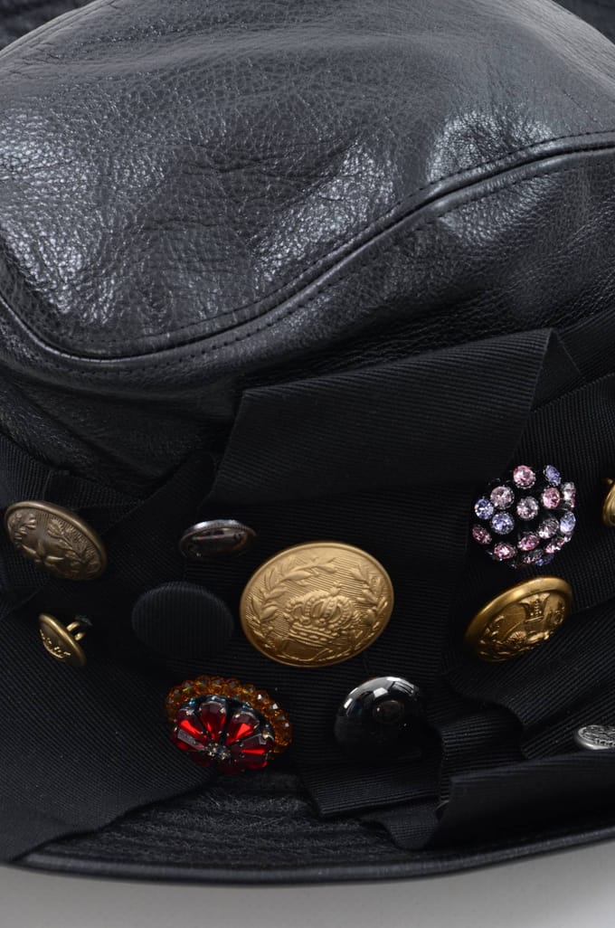Dolce & Gabbana Vrouwen Leren Hoed
