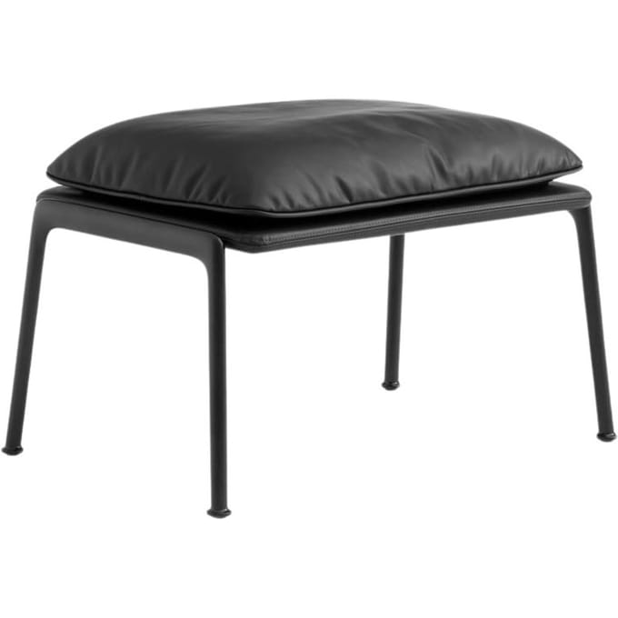 &Tradition Muno poef LN20 - andtraditionNobleLederBlack