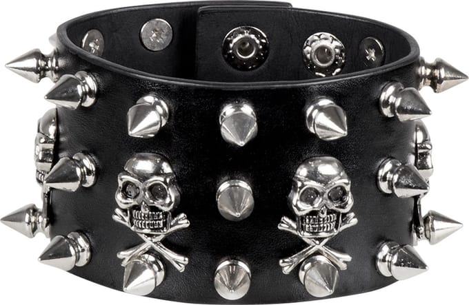 Boland - Armband Biker - Volwassenen - Vrouwen - Biker - Punk en Aso