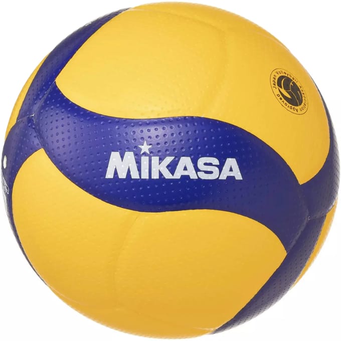 Mikasa V400w Volleybal Bal Geel 4