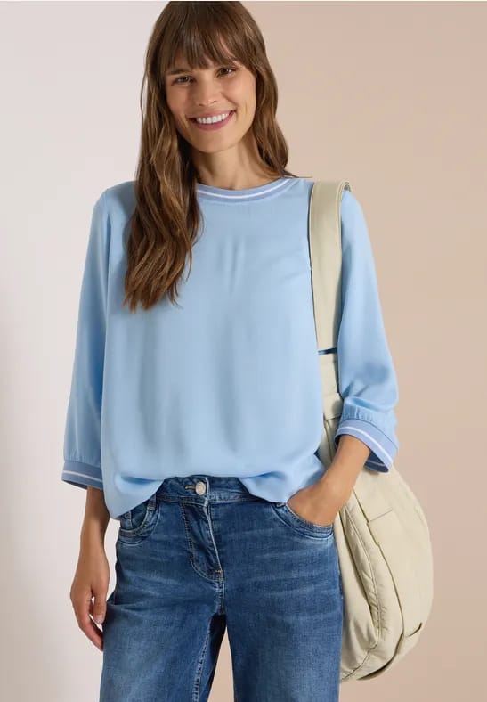 Blouse met 3/4-mouwen