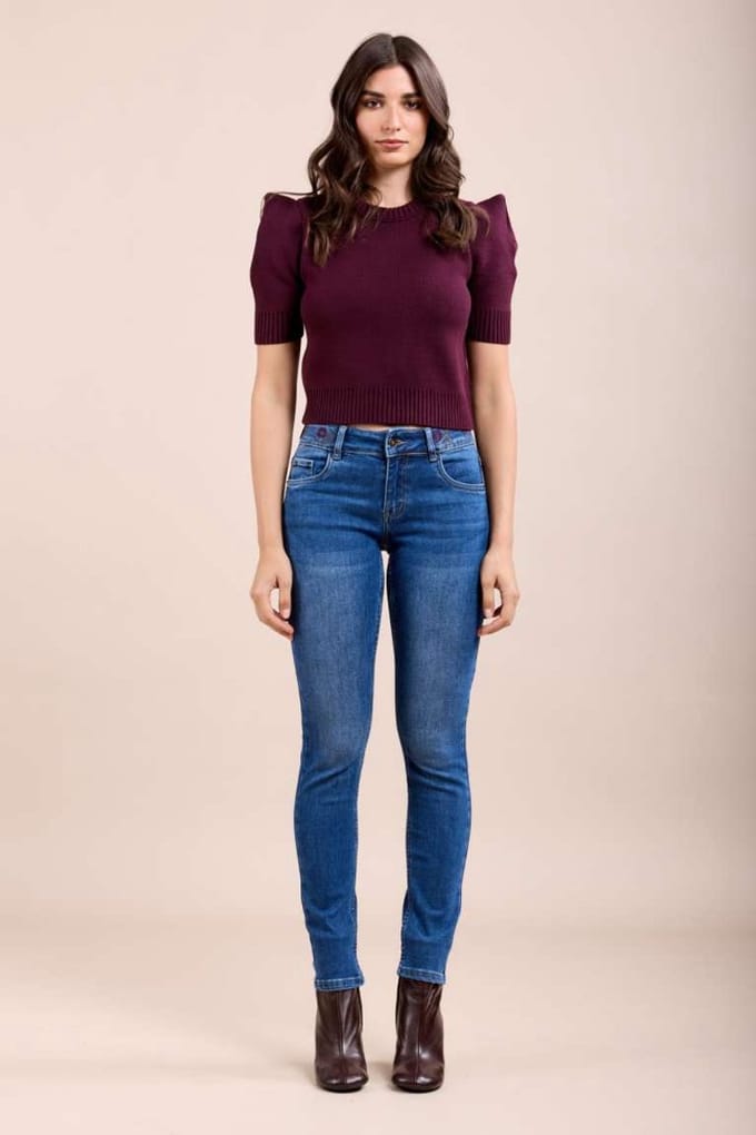 Toxik3 - Slim fit met borduur