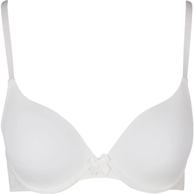 Urban Classics - Padded with Lace at Back BH - 80D - Wit
