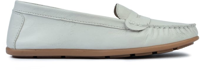 Omnio jessa loafers dames off-white leer